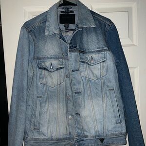Guess Dillon denim two tone jacket